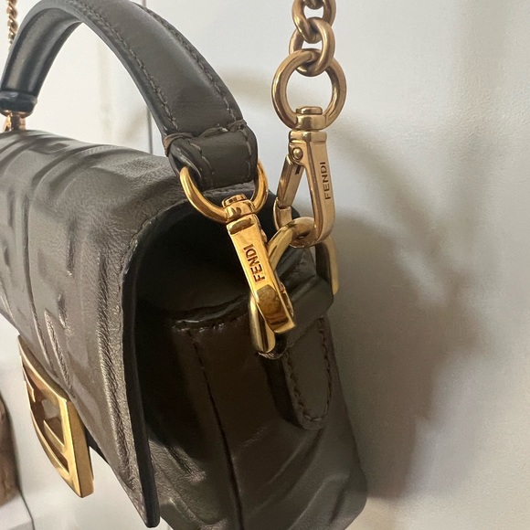 Authentic Fendi mini baguette - Picture 12 of 13